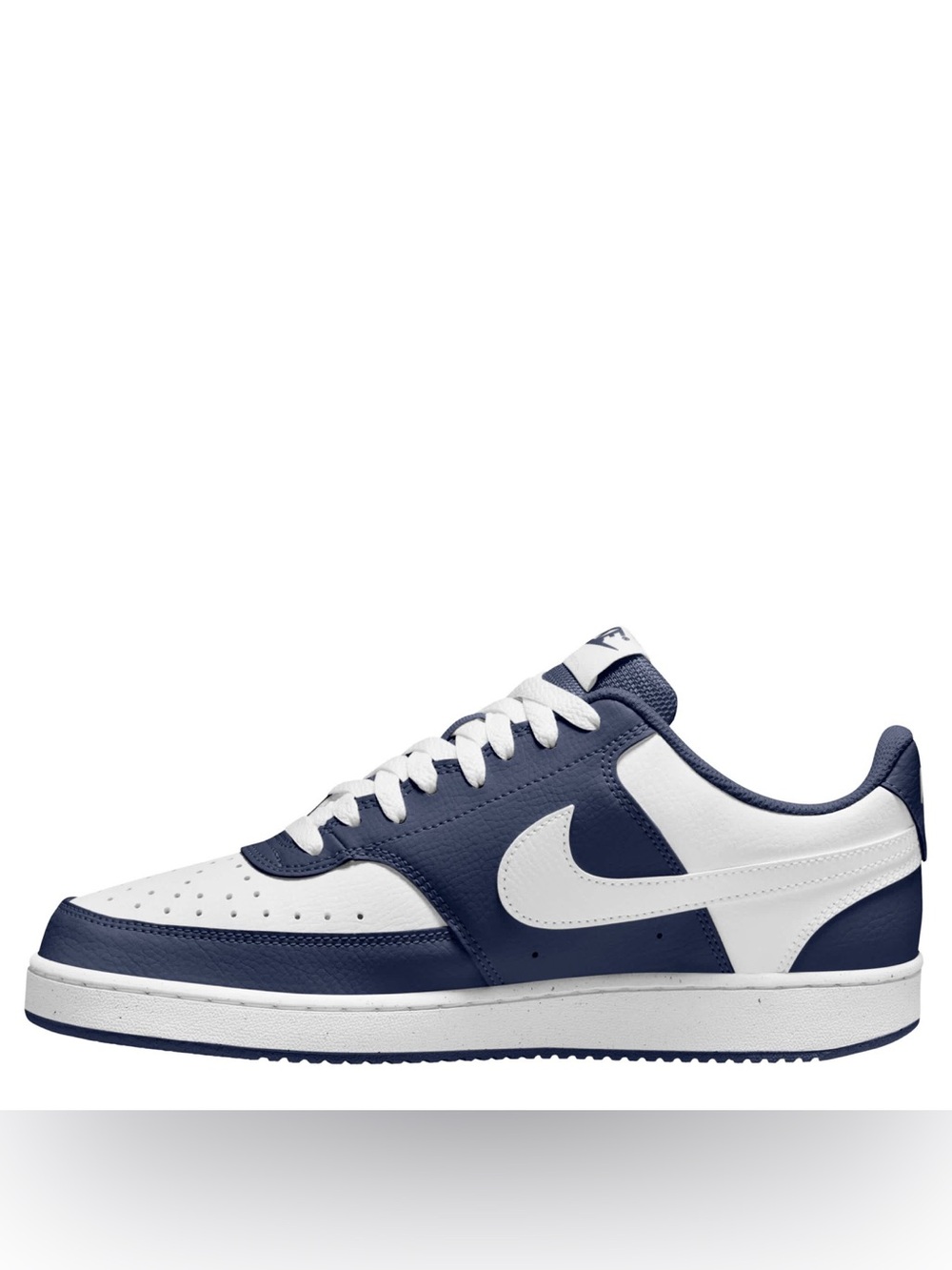 NWT Nike MENS COURT VISION LOW SNEAKER Navy Size 12